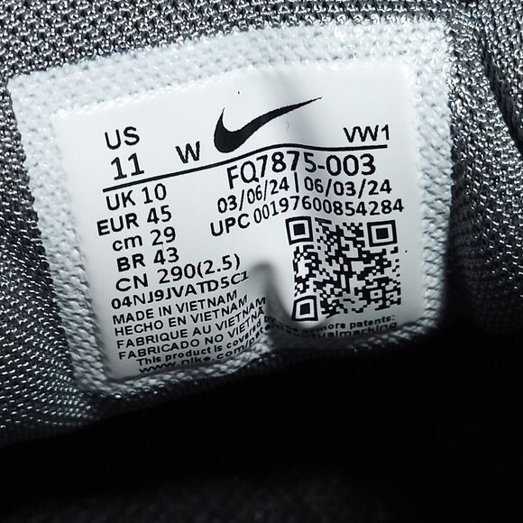 Nike Free Golf NN Wide Shoes Grey Gold Black FQ7875-003 Men's Size 11 W - Picture 7 of 7